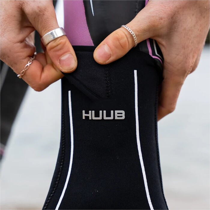 2024 Huub 3mm Calcetines De Natacin De Neopreno A2-ss - Negro / Plateado